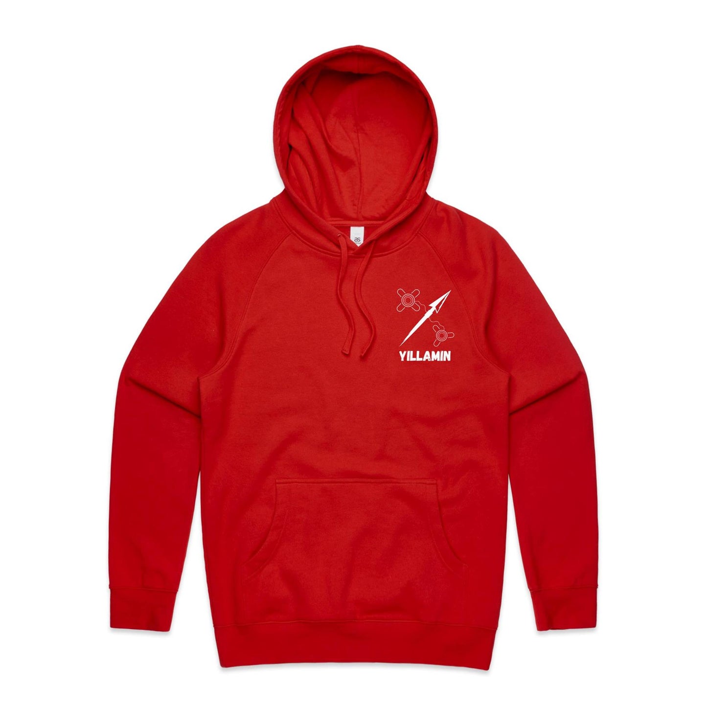 Yillamin - Hoodie White logo