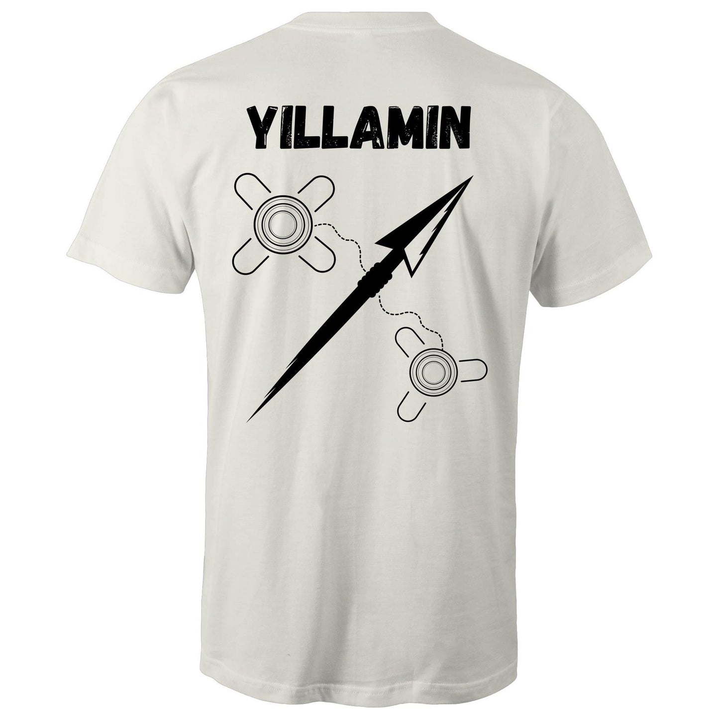 Yillamin - Unisex Tee logo in Black or White