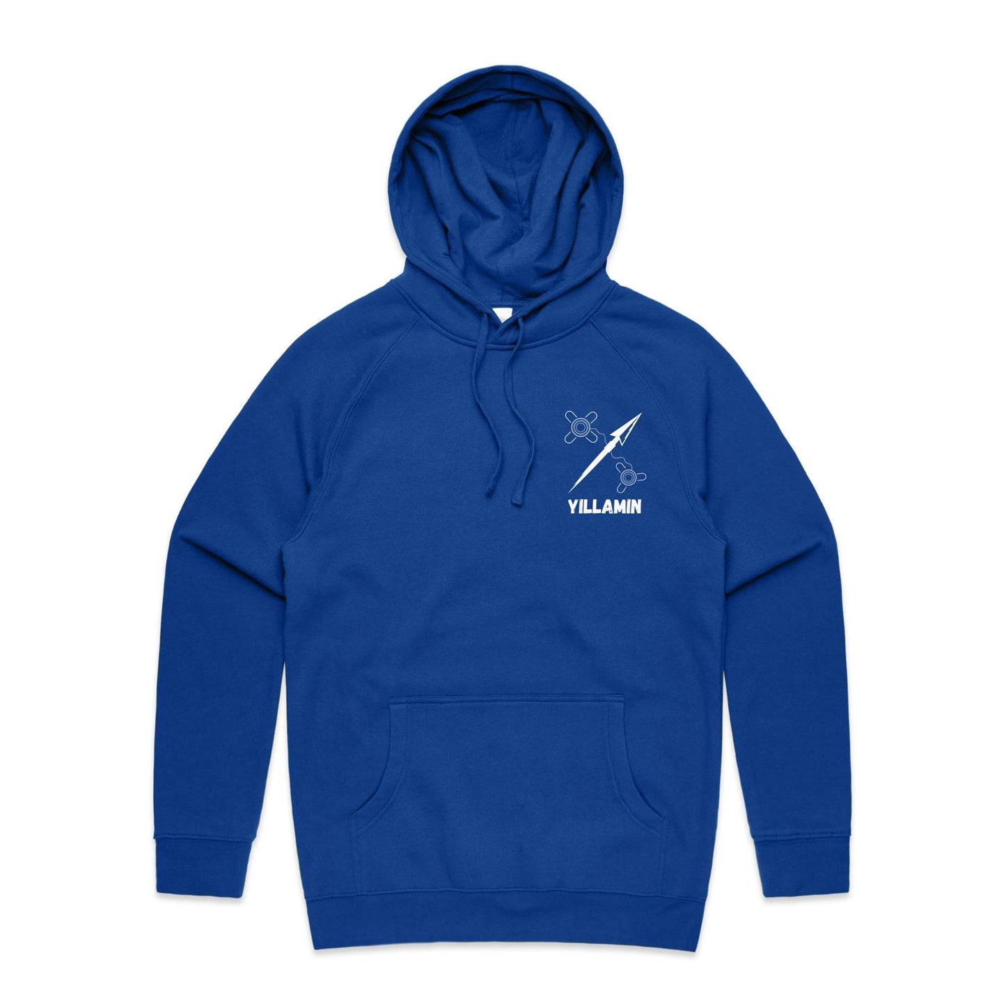 Yillamin - Hoodie White logo