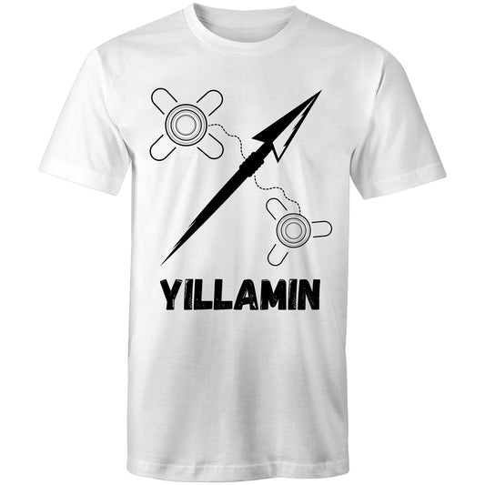 Yillamin - Unisex Tee logo in Black or White