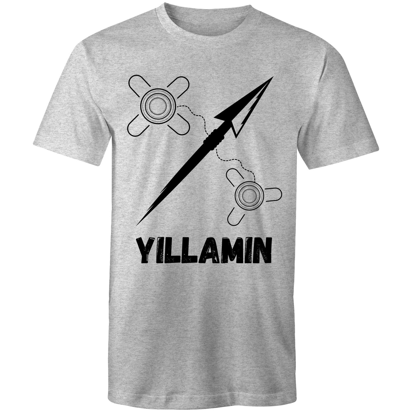 Yillamin - Unisex Tee logo in Black or White
