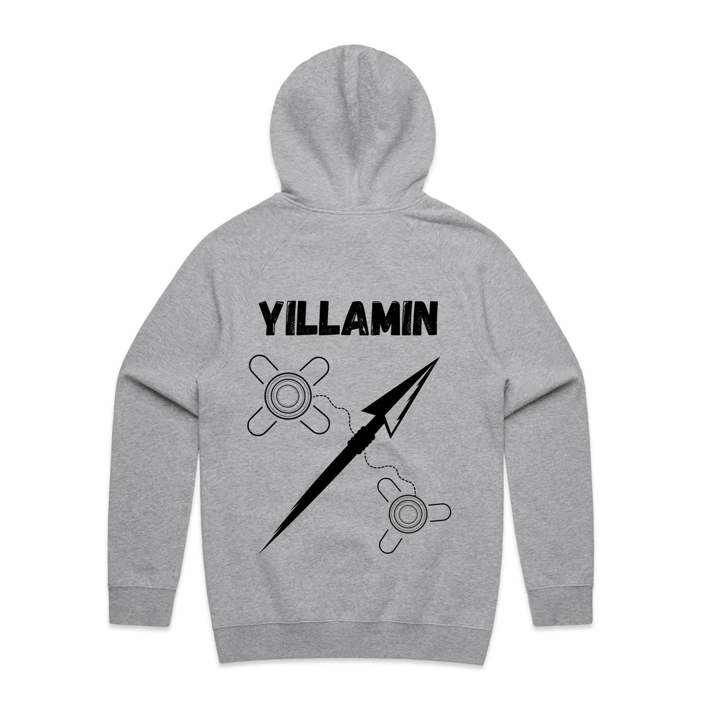 Yillamin - Hoodie Black Logo