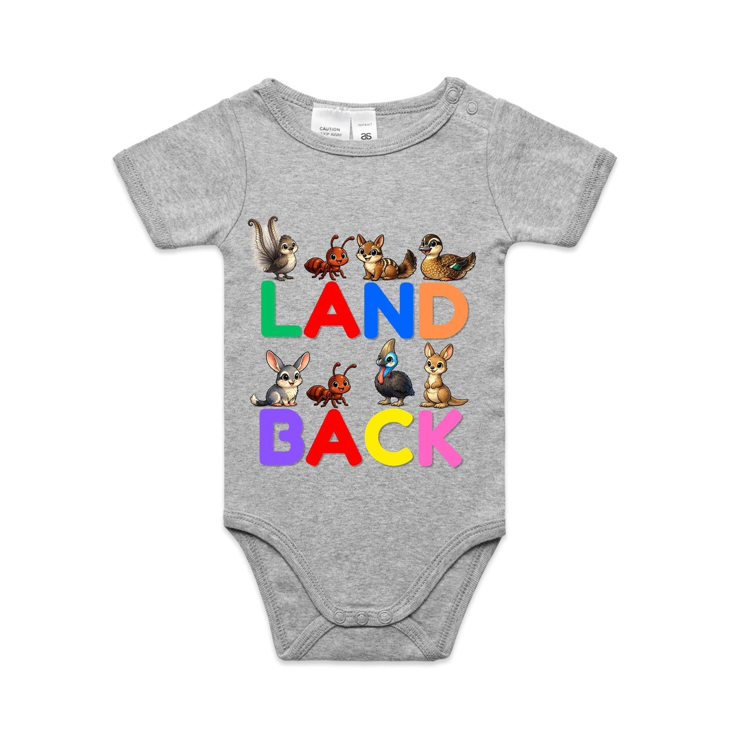 Land Back Rainbow Onesie