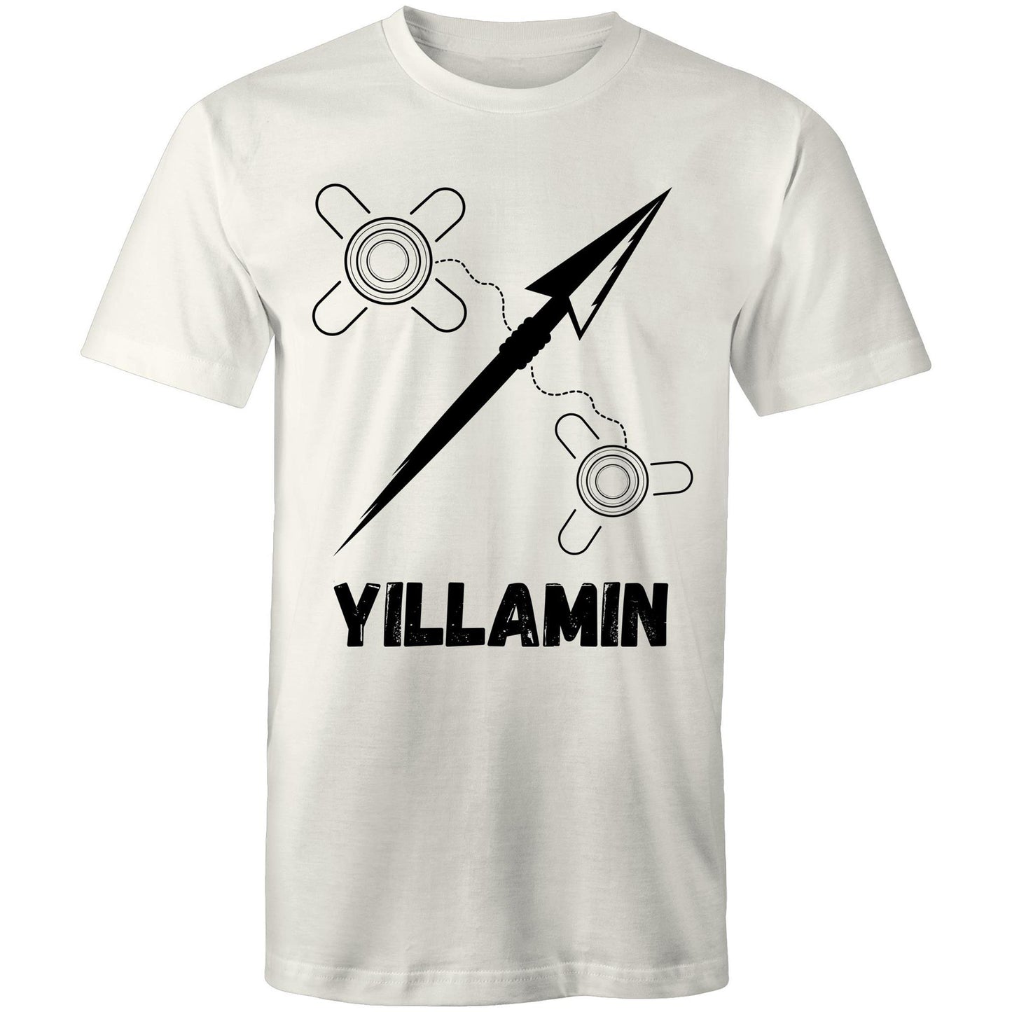 Yillamin - Unisex Tee logo in Black or White