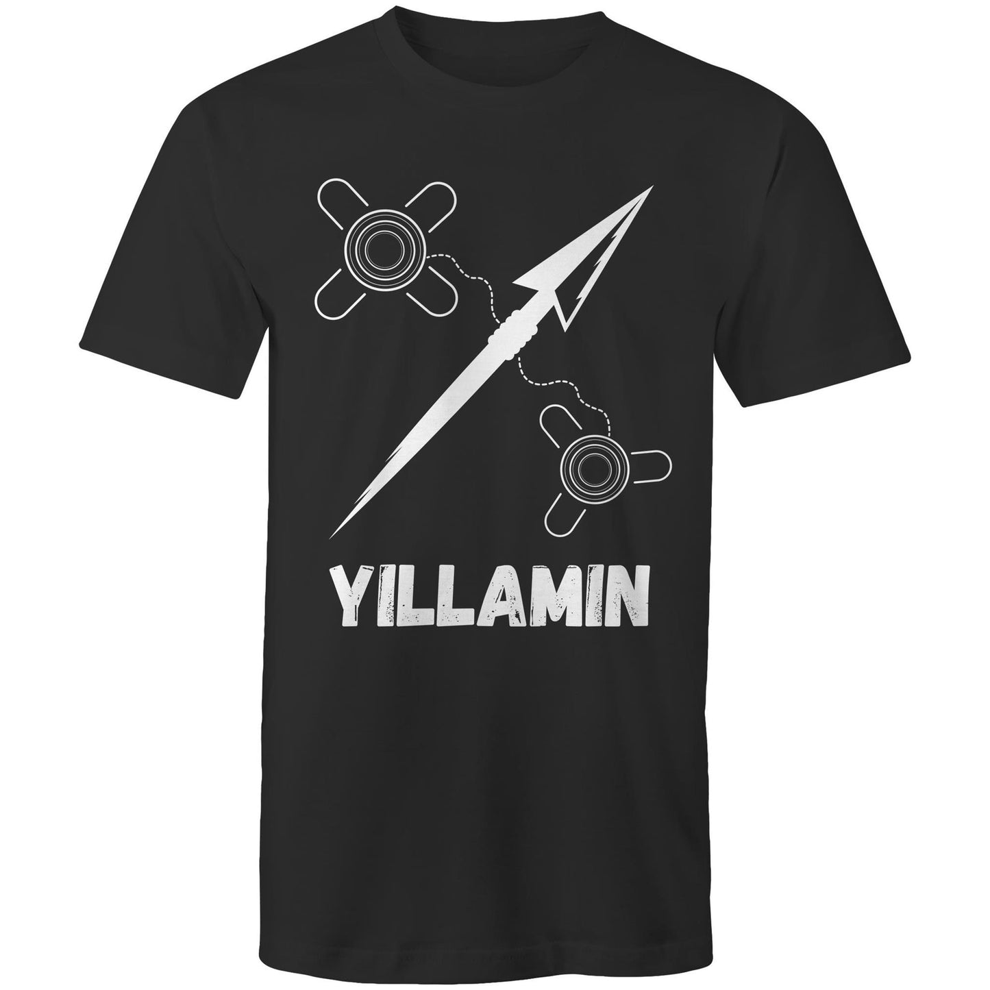 Yillamin - Unisex Tee logo in Black or White